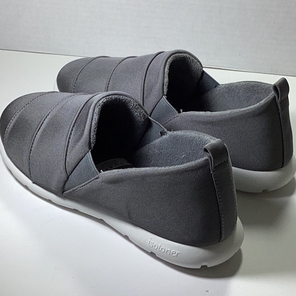ISOTONER Zenz Women’s Stretch Satin Slip-On Walking Shoe, - Picture 7 of 8